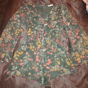 Floral romper